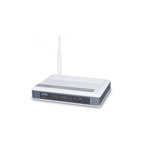 Router Planet Ethernet WNRT-617, Inalámbrico, 150 Mbits, 4x RJ-45, 2.4GHz, 1 Antena de 5dBi