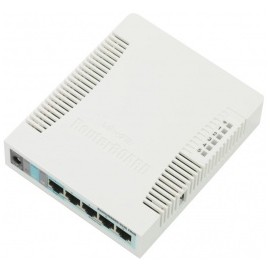 Router Mikrotik Ethernet RB951G-2HnD, Inalámbrico, 5x RJ-45, 2.4GHz, Antena Interna 2.5dBi