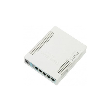 Router Mikrotik Ethernet RB951G-2HnD, Inalámbrico, 5x RJ-45, 2.4GHz, Antena Interna 2.5dBi