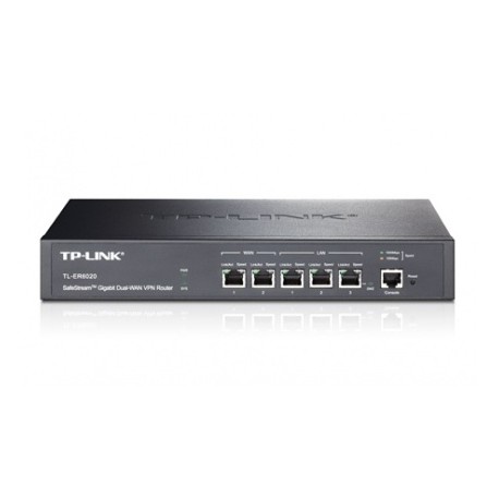 Router TP-LINK Gigabit Ethernet SafeStream, Alámbrico, 3x RJ-45, 1x RS-232