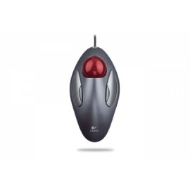 Mouse Logitech Óptico Trackman Marble, Alámbrico