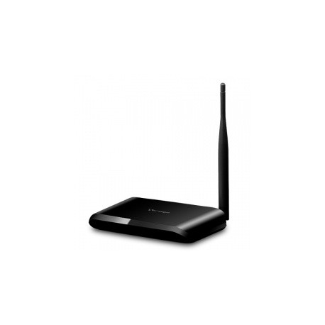 Router Vorago Ethernet NW-202, Inalámbrico, 150 Mbit/s, 4x RJ-45, 2.4GHz, 1 Antena Externa de 5dBi