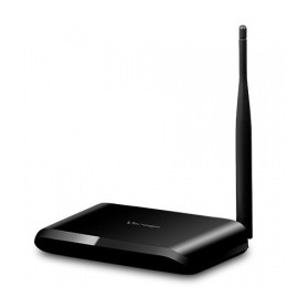 Router Vorago Ethernet NW-202, Inalámbrico, 150 Mbits, 4x RJ-45, 2.4GHz, 1 Antena Externa de 5dBi