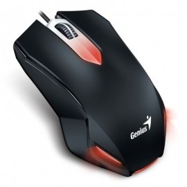 Mouse Genius Óptico X-G200, Alámbrico, USB, 1000DPI, Negro