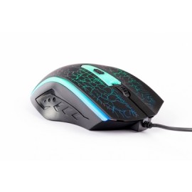 Mouse Gamer Naceb Óptico NA-592NE, Alámbrico, USB, 1200DPI, Multicolor