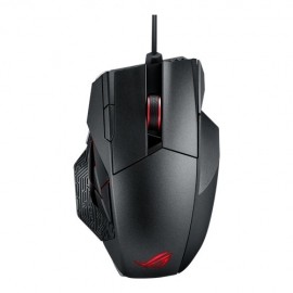 Mouse Gamer ASUS Láser ROG Spatha, Alámbrico Inalámbrico, USB, 8200DPI, Negro