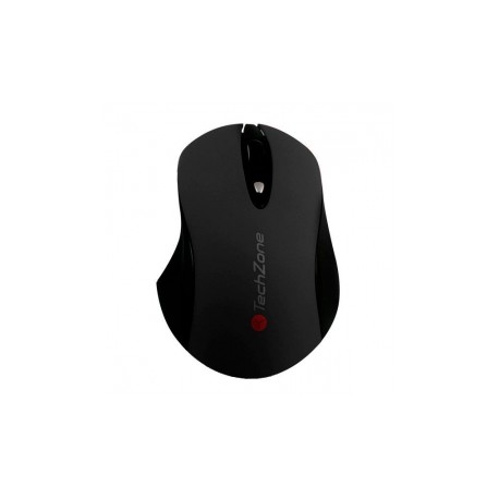 Mouse Techzone Óptico TZ16MOU01-INA, Inalámbrico, RF Inalambrico, 1600DPI, Negro