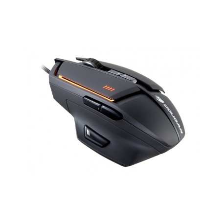 Mouse Gamer Cougar Láser 600M, Alámbrico, USB, 8200DPI, Negro