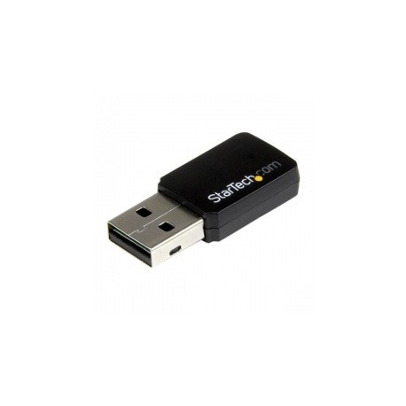 StarTech.com Mini Adaptador de Red USB 2.0 Inalámbrico, WLAN, 433 Mbits