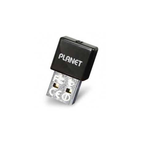 Planet Mini Adaptador de Red USB 2.0 WNL-U556M, Inalámbrico, 300 Mbit