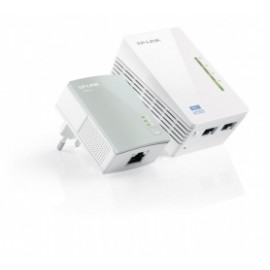 TP-LINK Kit Extensor Powerline AV500 TL-WPA4220KIT, Inalámbrico, 2x RJ-45, 300 Mbit