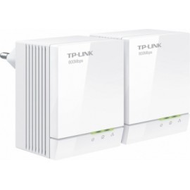 TP-LINK Starter Kit del Adaptador Powerline Gigabit AV600 TL-PA6010KIT, 1x RJ-45, 600 Mbit