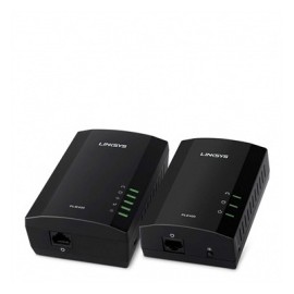 Linksys Adaptador de Red Powerline PLWK4000, Inalámbrico, 1x RJ-45, 200 Mbit