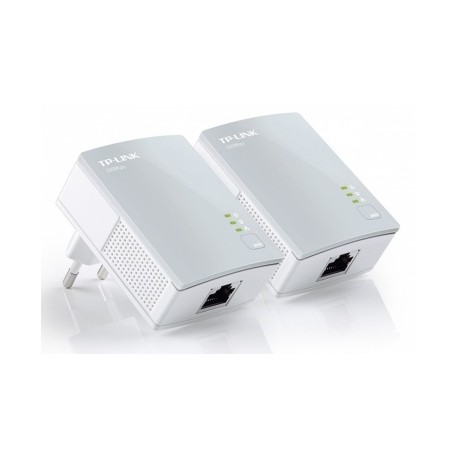 TP-LINK Starter Kit del Adaptador Nano Powerline AV500 TL-PA4010KIT, 500Mbit