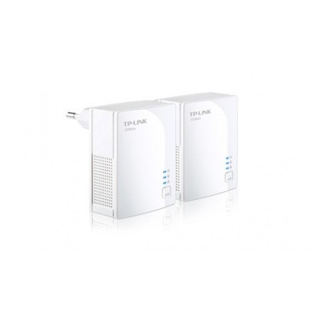 TP-LINK Starter Kit del Adaptador Nano Powerline AV200 TL-PA2010KIT, 200Mbit