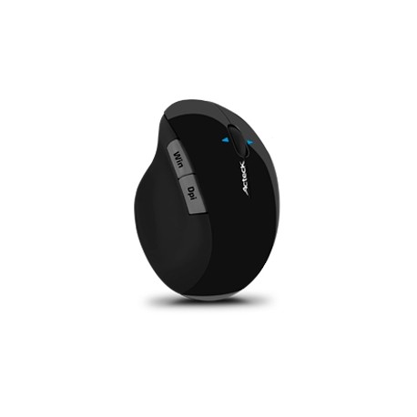 Mouse Acteck Óptico MI-750, RF Inalámbrico, 1600DPI, Negro