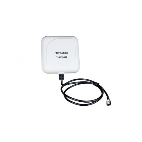 TP-LINK Antena Exterior Direccional, N Hembra (Jack), 9dBi, 2.4GHz, 1 Metro