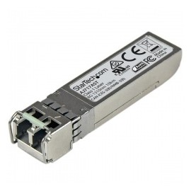 StarTech.com Módulo Transceptor de Fibra Canal SFP de 8 Gigabit, Mini GBIC, Multimodo LC, 300m, para HP AJ717A