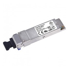 StarTech.com Módulo Transceptor de Fibra QSFP 40GBase-LR4, Monomodo LC, 10km, DDM DOM, para Cisco QSFP-40G-LR4