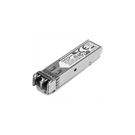 StarTech.com Módulo Transceptor de Fibra SFP de 1 Gigabit 1000Base-SX, Multimodo LC, 550m, para HP JD118B