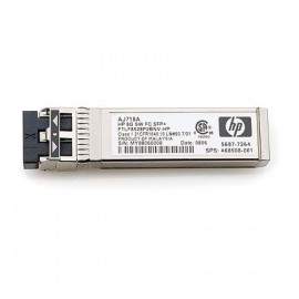 HPE Transceptor FC SFP de Onda Corta 8Gb, 1 Paquete