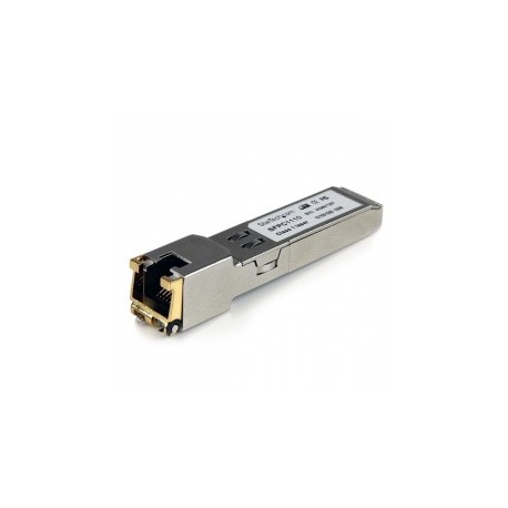 StarTech.com Módulo Transceptor de Fibra Óptica SFP Gigabit Conector RJ45 Ethernet Compatible Cisco Mini GBIC, 100m