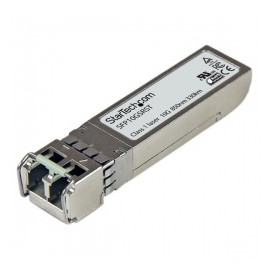 StarTech.com 10GBASE-SR Mini-GBIC SFP Módulo Transceptor, 300 Metros, Fibra Multimodo, para Cisco