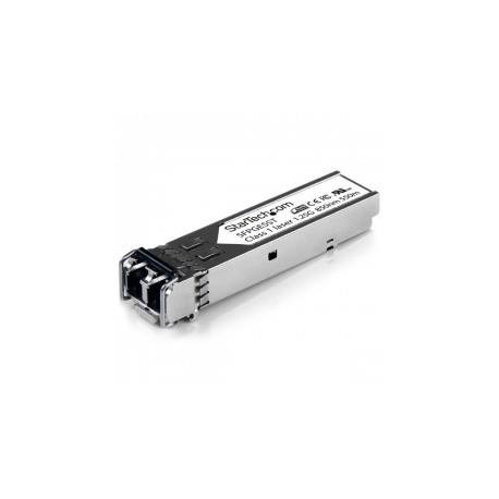 StarTech.com SFP Gigabit DDM LC Mini-GBIC Módulo Transceptor, 550 Metros, Fibra Multimodo, para Cisco