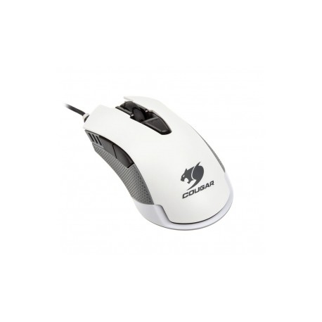 Mouse Gamer Cougar Óptico 500M, Alámbrico, USB, 4000DPI, Blanco