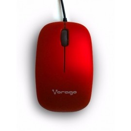 Mouse Vorago Óptico MO-206, Alámbrico, USB, 2400DPI, Rojo