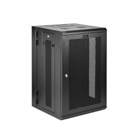 StarTech.com Rack Abisagrado de Pared 18U, hasta 90kg, Negro