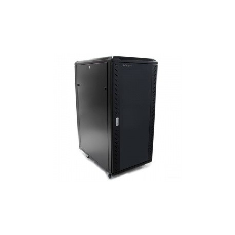 StarTech.com Gabinete Desarmable de 36 Pulgadas y 25U con Ruedas para Rack de Servidores