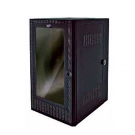 North System Gabinete para Montaje en Pared, 26UR, Negro