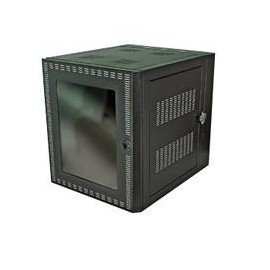 North System Gabinete para Montaje en Pared, 12UR, Negro