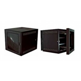 North System Gabinete para Montaje en Pared de 9, 40UR, Negro