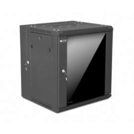 Nexxt Solutions Gabinete de Pared 19 12U, hasta 60kg, Negro