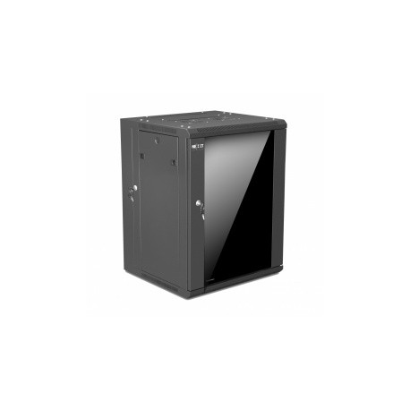 Nexxt Solutions Gabinete de Pared 19, 15U, hasta 60Kg, Negro