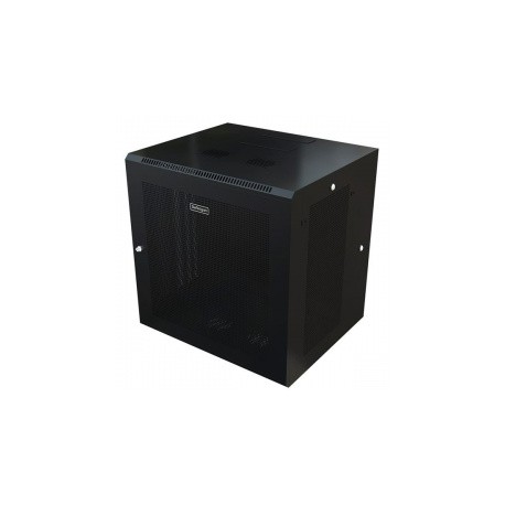 StarTech.com Gabinete Abisagrado de Pared 12U, hasta 90kg, Negro