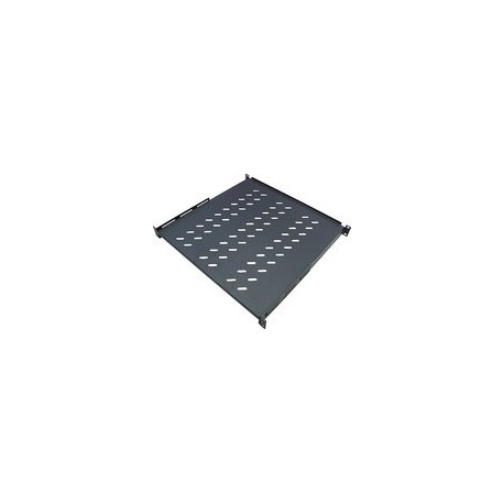 Intellinet Charola Largo Ajustable para Rack Gabinete 19, 1U, 45-56cm, 4 Puertos, hasta 25kg