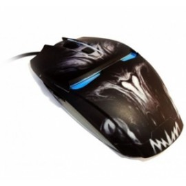 Mouse Gamer Eagle Warrior Óptico G14, Alámbrico, USB, 2400DPI, Negro