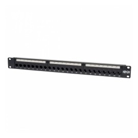 Tripp Lite Panel de Conexión Cat6 para Rack 1U, 24 Puertos RJ45