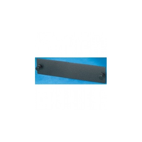 Legrand Panel Ciego, 1U, Negro