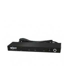 Nexxt Solutions Regletas para Bastidor para Rack 19, 1U, 9 Salidas