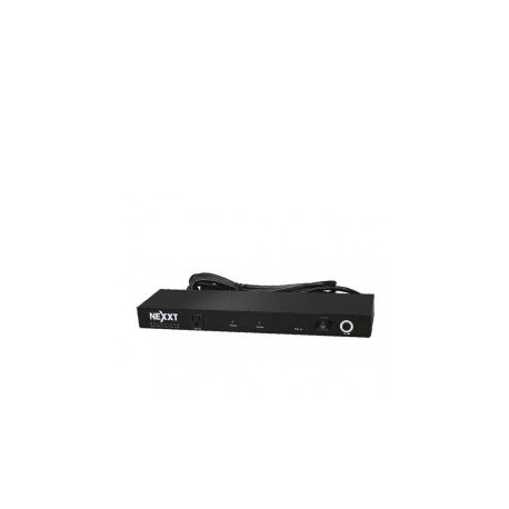 Nexxt Solutions Regletas para Bastidor para Rack 19, 1U, 9 Salidas