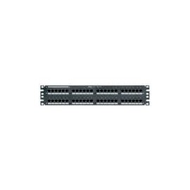 Panduit Panel de Parcheo Cat6, RJ-45, 48 Puertos, 2U, Negro