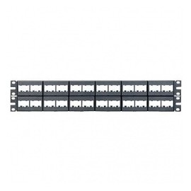 Panduit Panel de Parcho Modular para Rack de 19, 2U, 48 Puertos