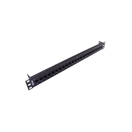 Belden Panel de Parcheo Cat6 KeyConnect, 1U, 24 Puertos, Negro