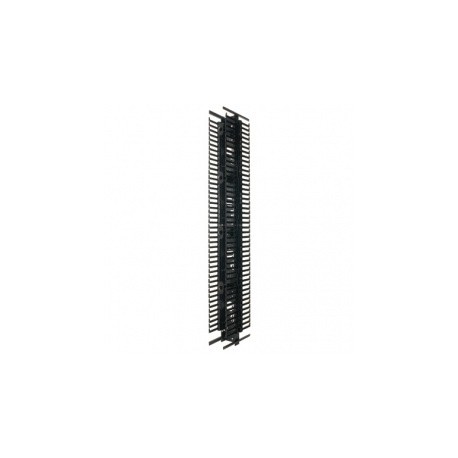 Panduit Administrador de Cable Vertical PatchRunner 45U, Negro