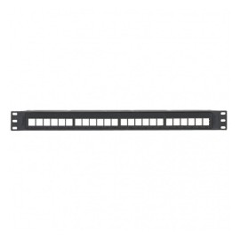 Panduit Panel de Parcheo de 24 Puertos, 2U, Negro