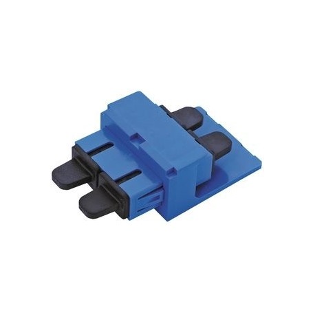 Panduit Módulo Suministrado con Adaptador de Fibra Óptica SC Monomodo Dúplex, Azul